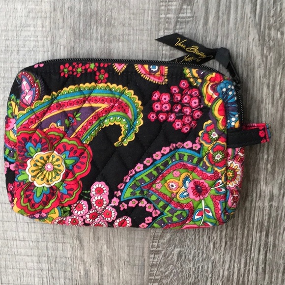 Vera Bradley Symphony in Hue Cosmetic Bag with Floral Design - Picture 2 of 7